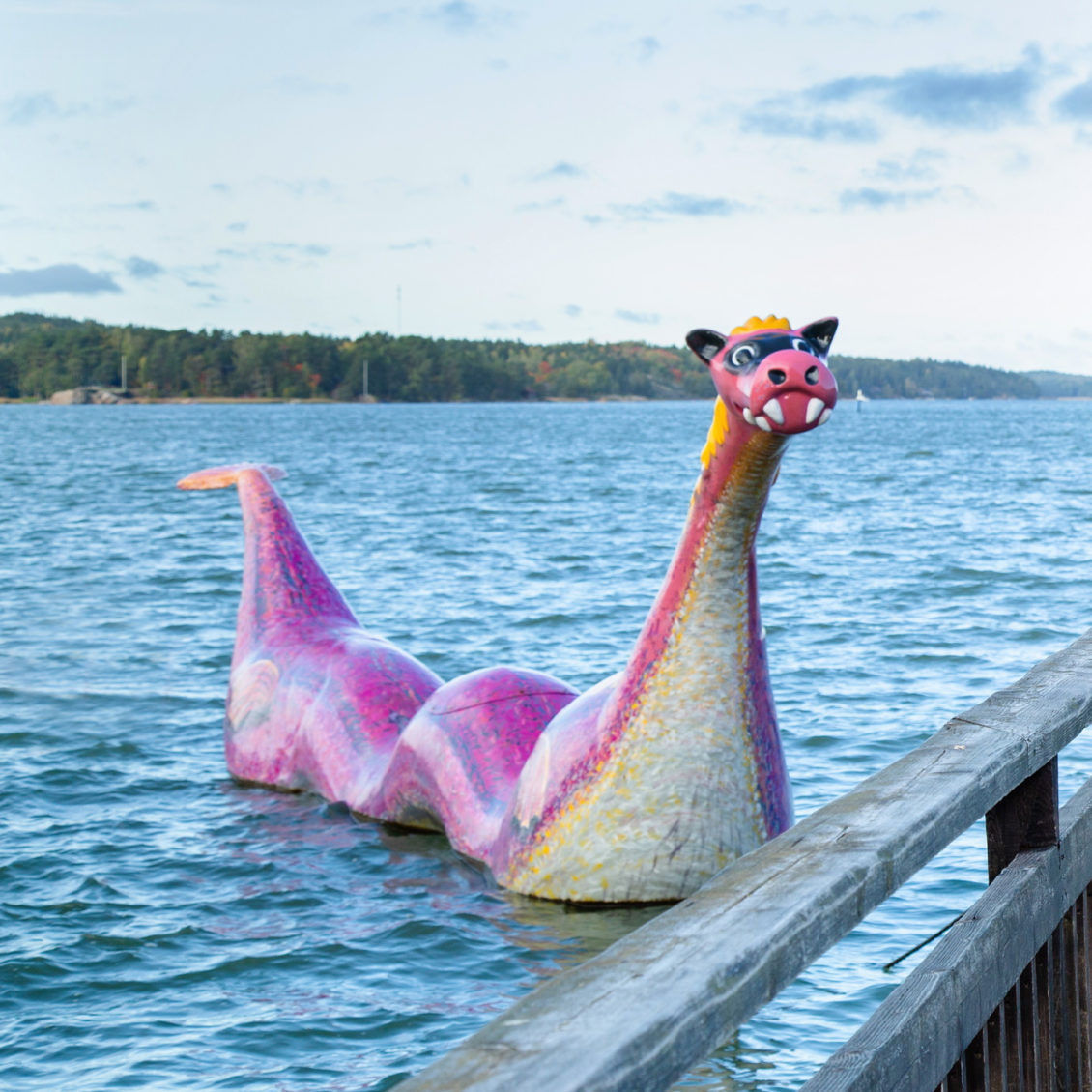 Edward the Booble lives in the sea