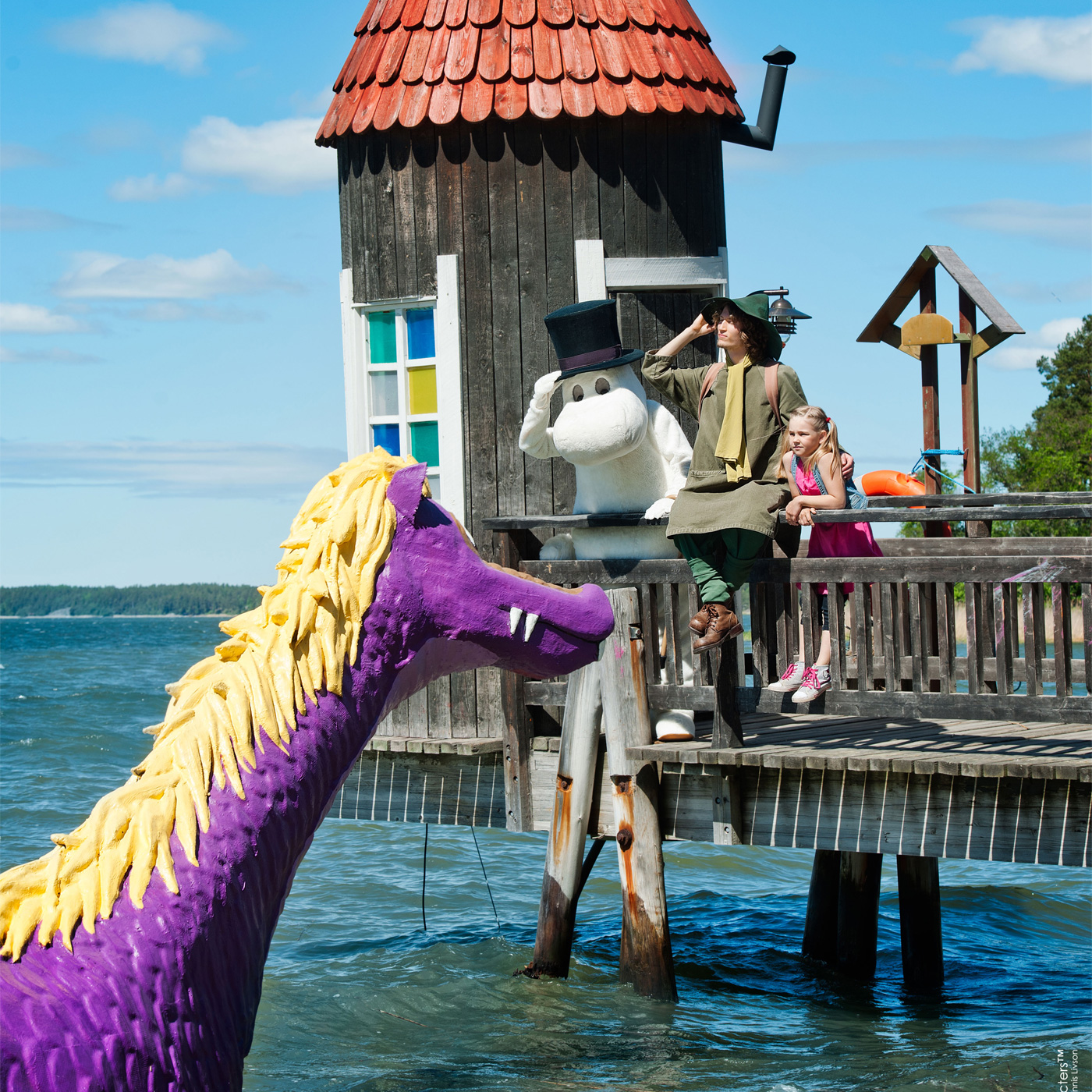 Edward the Booble lives in the sea