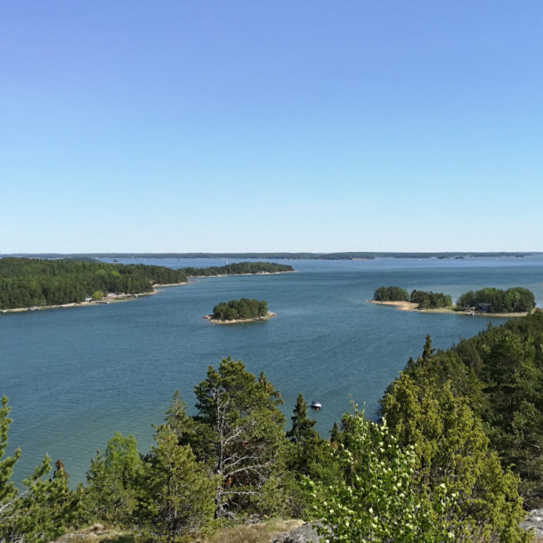 Näköala Naanantalin saaristoon