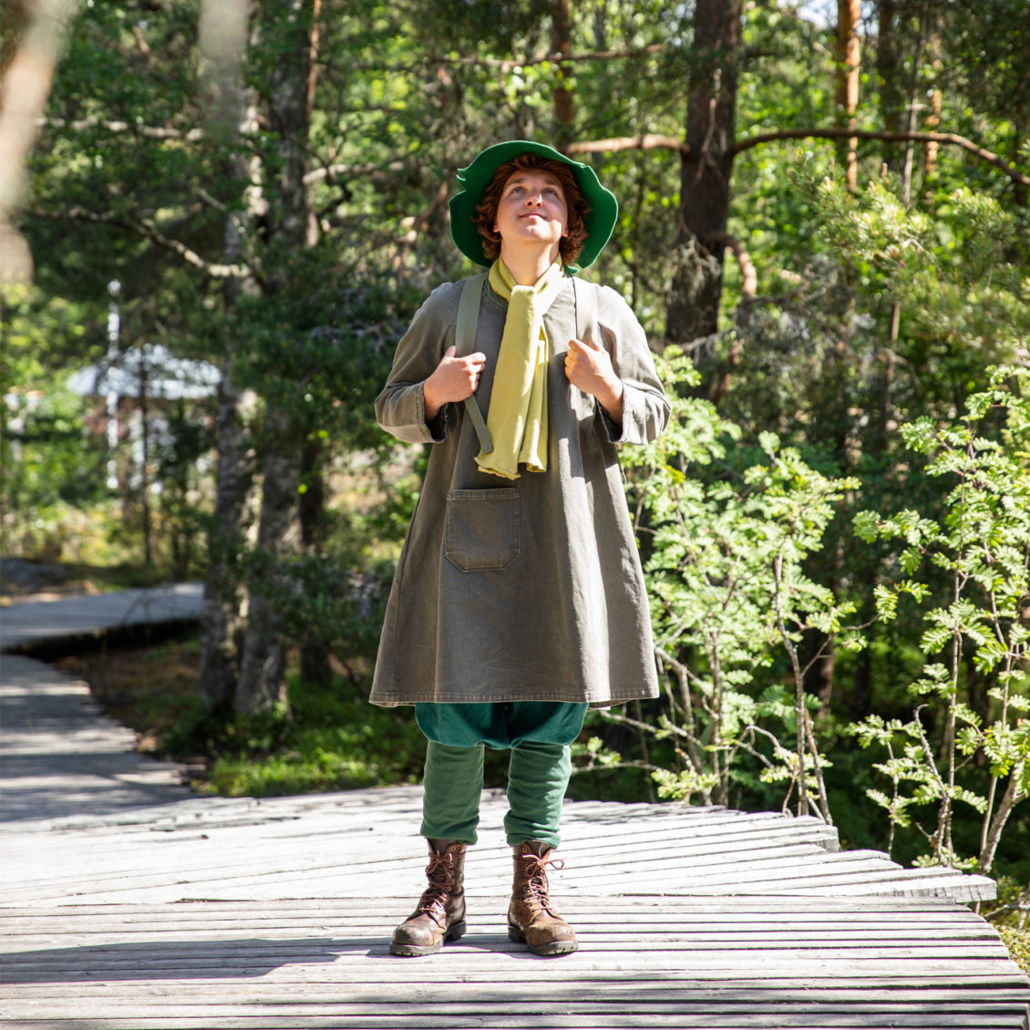 Snufkin in the woods